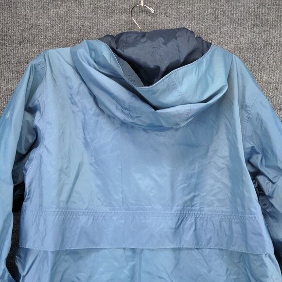 Columbia Omni-Tech Windbreaker Jacket Mens Small Blue Breathable Waterproof - Picture 7 of 16